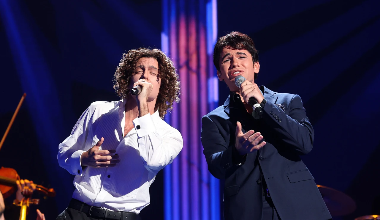 ¡Menuda dupla! Martín Savi y Mikel Herzog Jr. nos erizan la piel como Luis Fonsi y David Bisbal