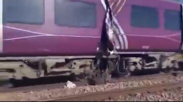 Dos trenes colisionan en Bedford 