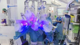 Cirug&iacute;a con robot en el Vall d'Hebron
