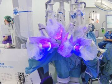 Cirug&iacute;a con robot en el Vall d'Hebron