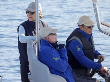 Juan Carlos I en Sanxenxo
