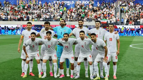 Los futbolistas de Irán, antes del debut en el Mundial 2026 en Los Ángeles Los futbolistas de Irán, antes del debut en el Mundial 2026 en Los Ángeles