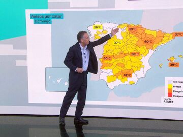 La previsi&oacute;n de Roberto Brasero sobre la primera ola de calor