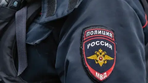 Imagen de archivo de la policía de Rusia Imagen de archivo de la policía de Rusia