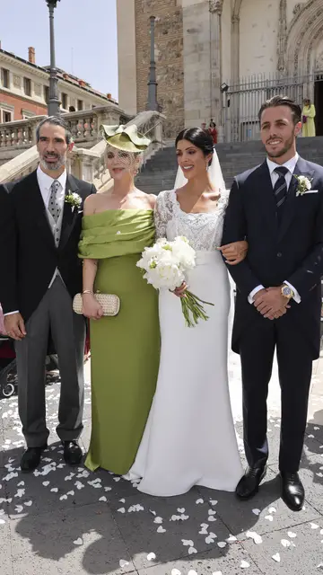 Ingrid Sanz Asensio e Iliès Hassaine, junto a Fernando Sanz e Ingrid Asensio Ingrid Sanz Asensio e Iliès Hassaine, junto a Fernando Sanz e Ingrid Asensio