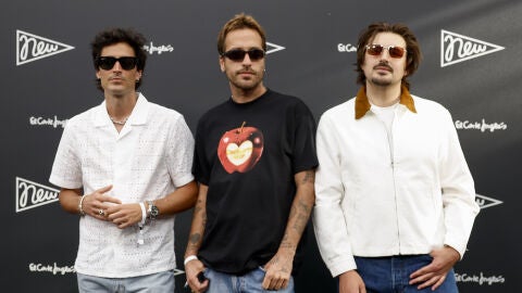 El grupo Marlon, Jorge Gonzalez, Adrián Roma y Juan Fernández