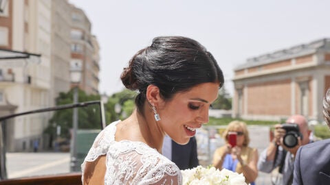 Ingrid Sanz Asensio, el día de su boda