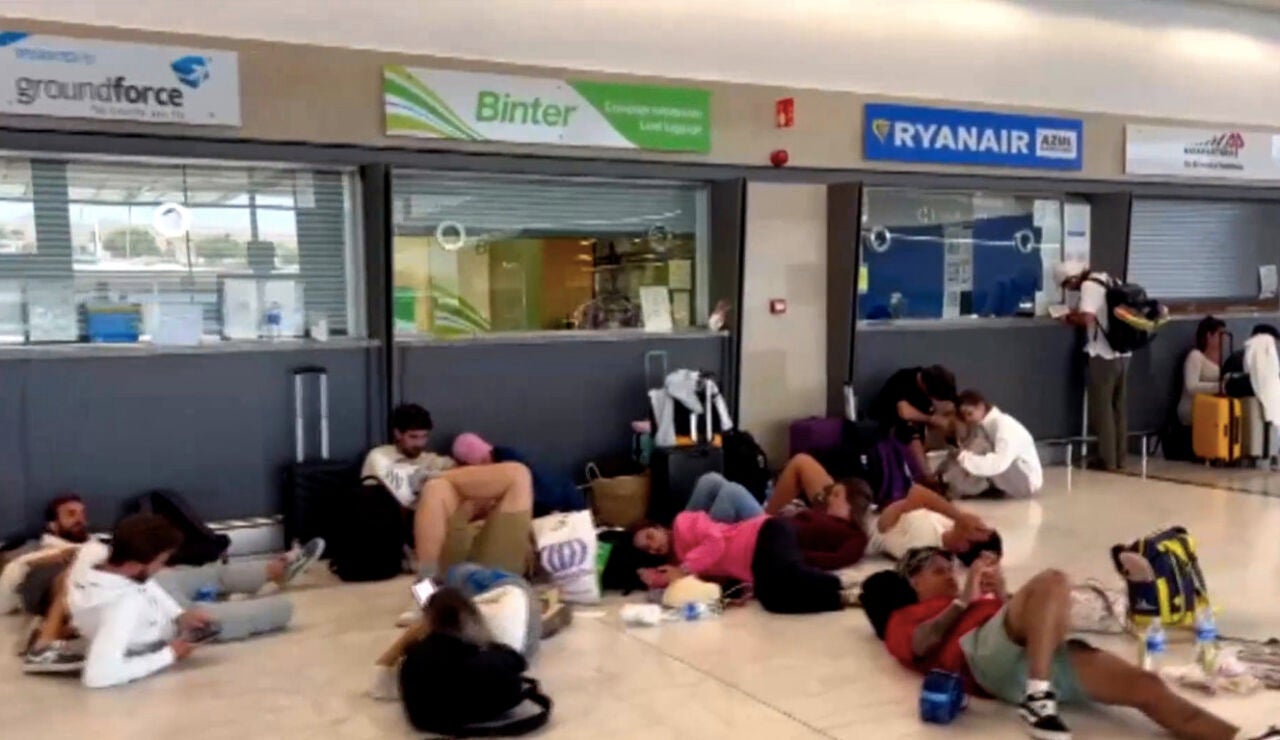 Pasajeros afectados