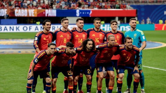La Selecci&oacute;n Espa&ntilde;ola en el partido ante Cabo Verde