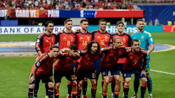La Selección Española en el partido ante Cabo Verde La Selección Española en el partido ante Cabo Verde