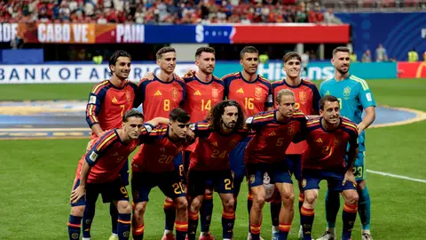 La Selección Española en el partido ante Cabo Verde La Selección Española en el partido ante Cabo Verde