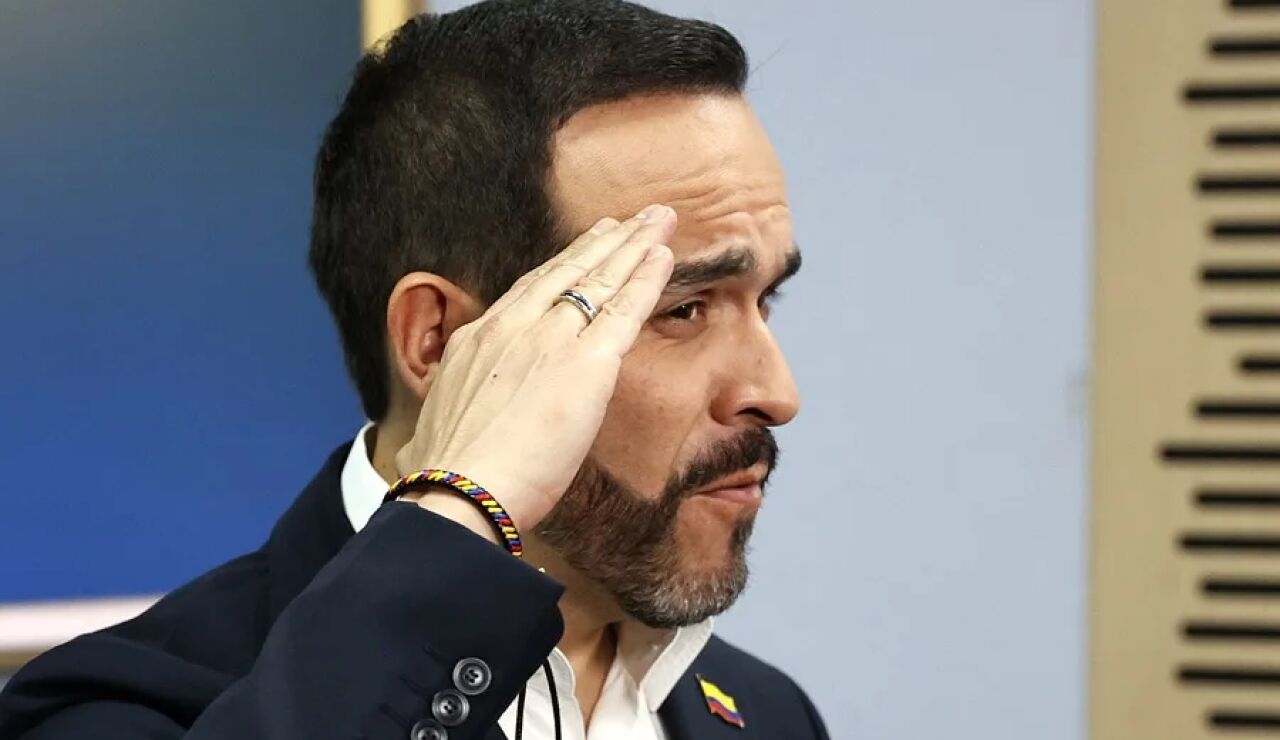 El candidato presidencial colombiano Abelardo de la Espriella