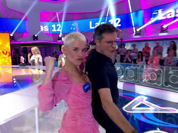Desenfreno en La Pista: Soraya Arnelas y Luis Larrodera lo dan todo al ritmo de &lsquo;Las 12&rsquo;