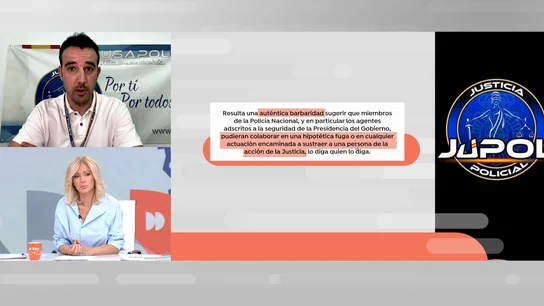 Portavoz de Jupol, sobre el auto del juez Peinado. Portavoz de Jupol, sobre el auto del juez Peinado.