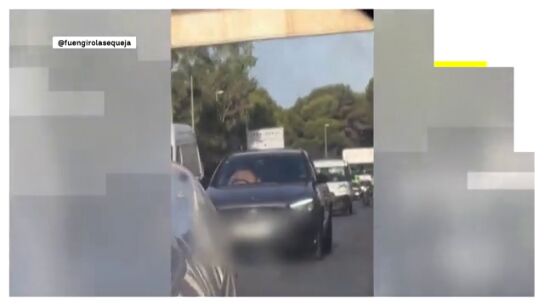 V&Iacute;DEO: Un hombre mantiene relaciones sexuales mientras conduce por una carretera en Marbella