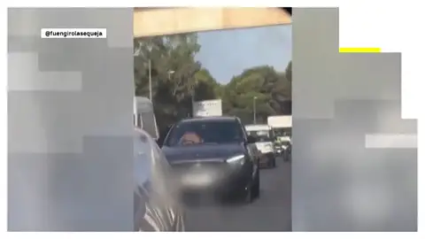 VÍDEO: Un hombre mantiene relaciones sexuales mientras conduce por una carretera en Marbella VÍDEO: Un hombre mantiene relaciones sexuales mientras conduce por una carretera en Marbella