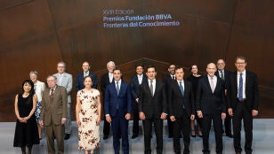 Ceremonia de entrega de los Premios BBVA Fronteras del Conocimiento