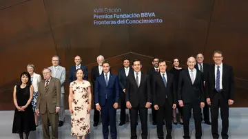 Ceremonia de entrega de los Premios BBVA Fronteras del Conocimiento Ceremonia de entrega de los Premios BBVA Fronteras del Conocimiento