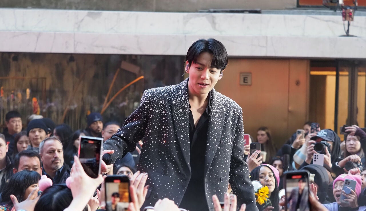 Jungkook, cantante de BTS.