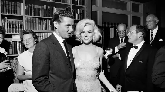 Marilyn Monroe en el 45 cum pleaños de John F. Kennedy en 1962 Marilyn Monroe en el 45 cum pleaños de John F. Kennedy en 1962