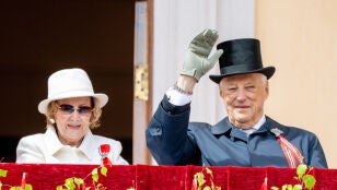 Harald y Sonia de Noruega