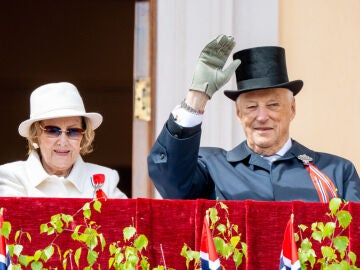 Harald y Sonia de Noruega