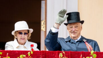 Harald y Sonia de Noruega
