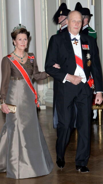 Harald y Sonia de Noruega