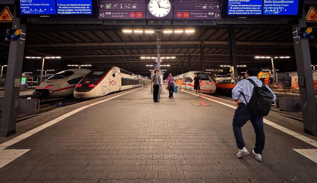 Alemania paraliza todos sus trenes por un fallo en el sistema de comunicaciones