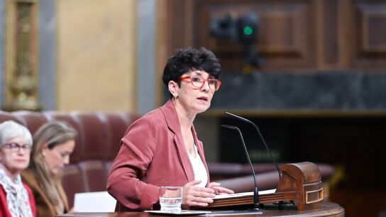 La diputada del PNV, Maribel Vaquero, durante una sesi&oacute;n plenaria en el Congreso de los Diputados.