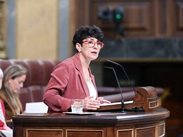 La diputada del PNV, Maribel Vaquero, durante una sesi&oacute;n plenaria en el Congreso de los Diputados.