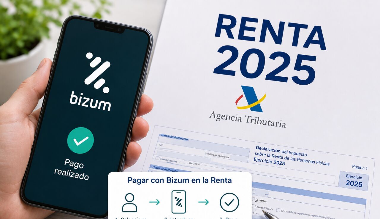 Renta 2025: pago por Bizum