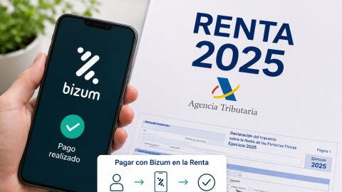 Renta 2025: pago por Bizum
