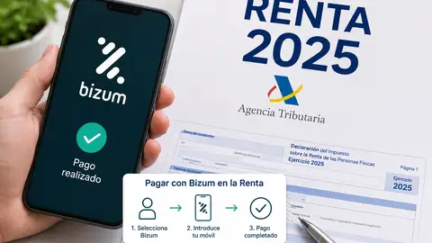 Renta 2025: pago por Bizum Renta 2025: pago por Bizum