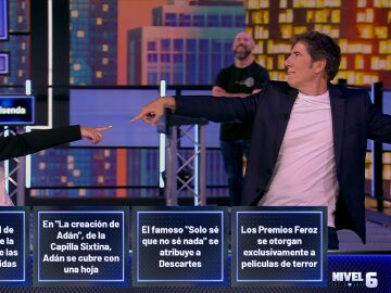 Manel Fuentes y Elisenda interpretan &lsquo;La creaci&oacute;n de Ad&aacute;n&rsquo; de la Capilla Sixtina: &ldquo;&iquest;Yo soy Dios?&rdquo;