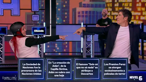 Manel Fuentes y Elisenda interpretan ‘La creación de Adán’ de la Capilla Sixtina: “¿Yo soy Dios?” Manel Fuentes y Elisenda interpretan ‘La creación de Adán’ de la Capilla Sixtina: “¿Yo soy Dios?”
