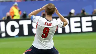 Harry Kane se lamenta de una ocasión fallada ante Ghana Harry Kane se lamenta de una ocasión fallada ante Ghana
