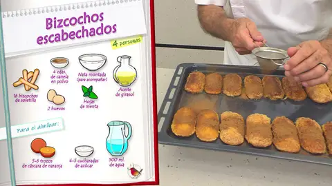 Ingredientes Bizcochos escabechados Ingredientes Bizcochos escabechados