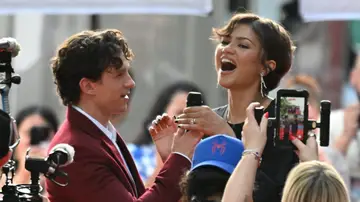 Tom Holland y Zendaya en la premiere de París de SpiderMan: Brand New Day Tom Holland y Zendaya en la premiere de París de SpiderMan: Brand New Day