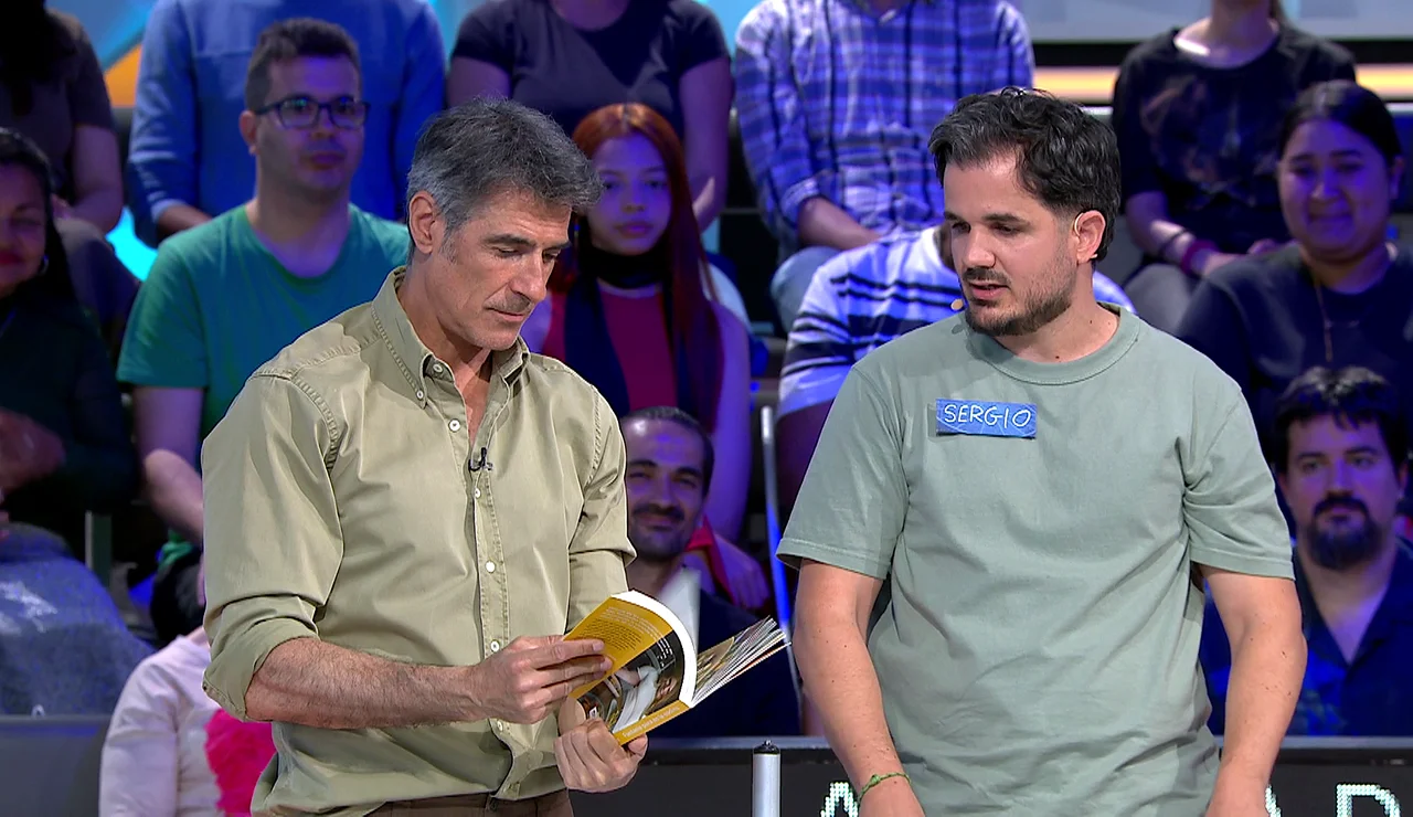 Sergio, un concursante lleno de sorpresas: ¡regalo incluido!