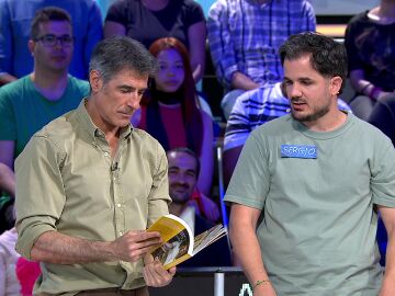 Sergio, un concursante lleno de sorpresas: &iexcl;regalo incluido!