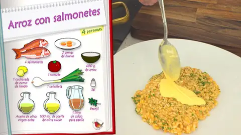 Ingredientes Arroz con salmonetes Ingredientes Arroz con salmonetes