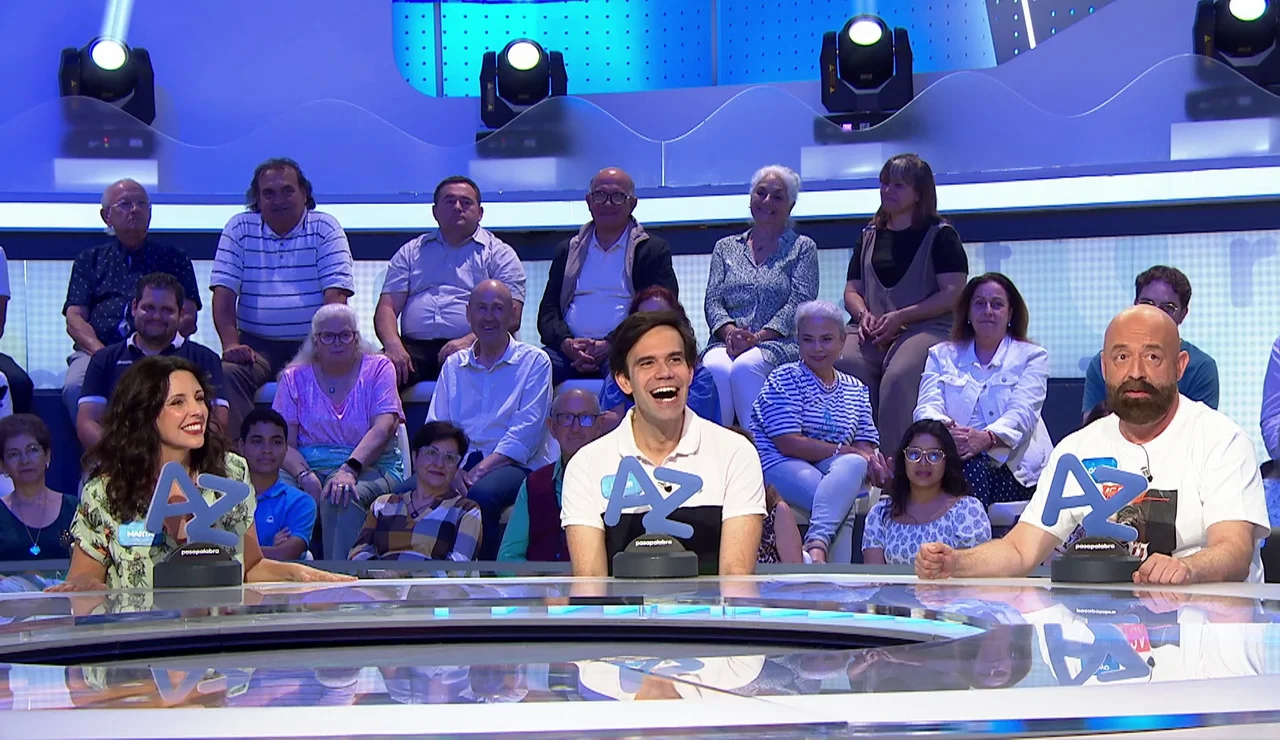 El “bonus track” de Javier en Pasapalabra: canta ‘Nessun dorma’ con Goyo Jiménez y Marta González de Vega