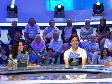 El “bonus track” de Javier en Pasapalabra: canta ‘Nessun dorma’ con Goyo Jiménez y Marta González de Vega El “bonus track” de Javier en Pasapalabra: canta ‘Nessun dorma’ con Goyo Jiménez y Marta González de Vega