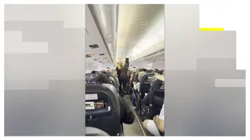 Los pasajeros de un avión sienten los temblores de los terremotos de Venezuela Los pasajeros de un avión sienten los temblores de los terremotos de Venezuela
