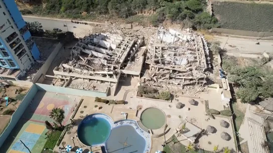 Imagen desde el cielo de las consecuencias de los terremotos en Venezuela Antena 3 Noticias