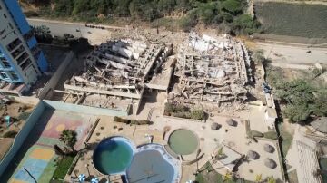 Imagen desde el cielo de las consecuencias de los terremotos en Venezuela 