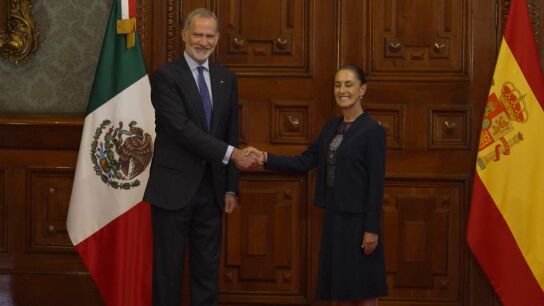 Felipe VI y Claudia Sheinbaum