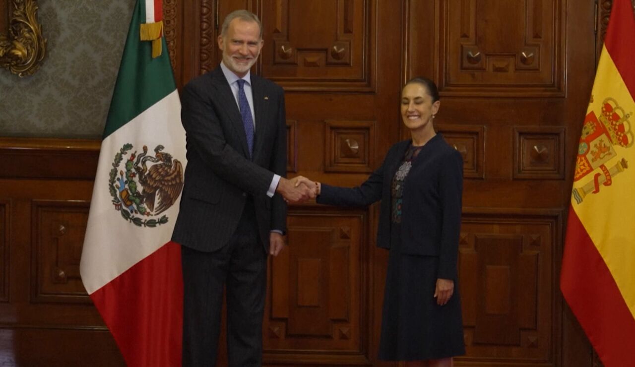 Felipe VI y Claudia Sheinbaum