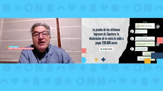 Carlos Segovia, periodista de El Mundo. Carlos Segovia, periodista de El Mundo.